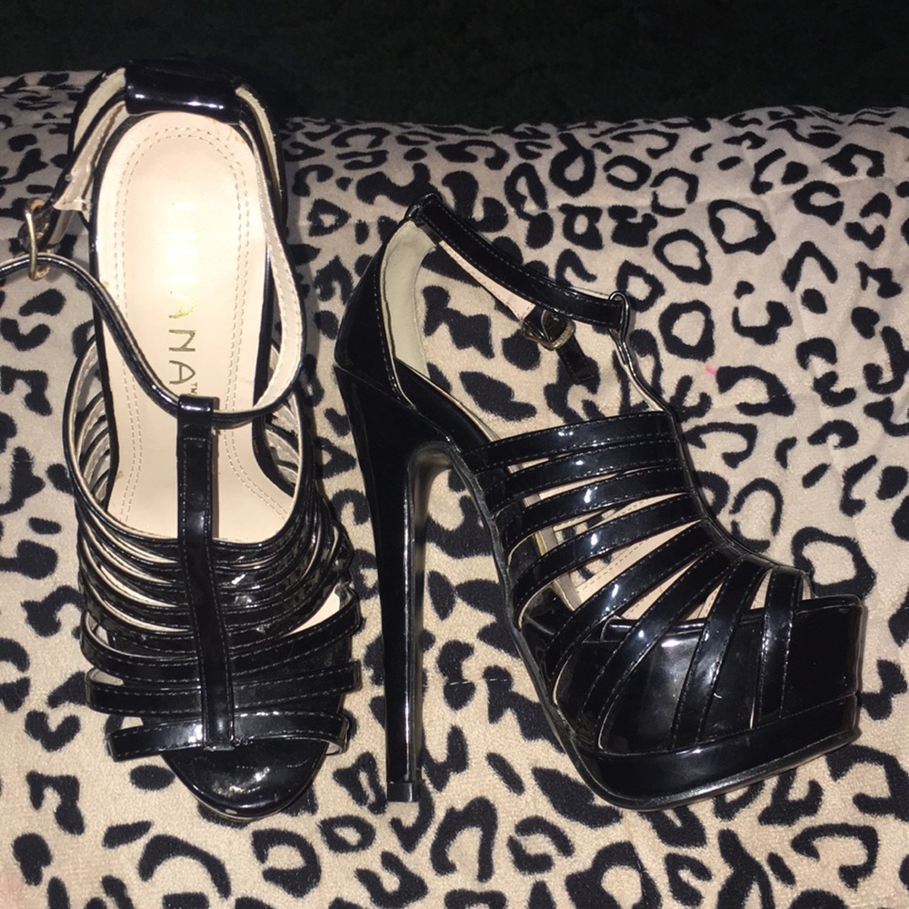 Black heels